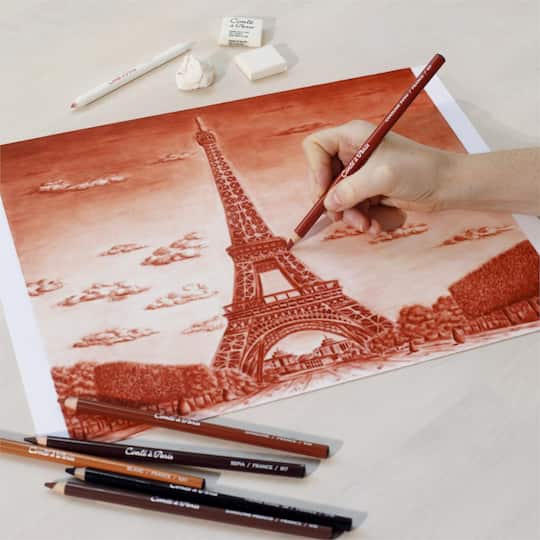 Conté à Paris ™ Sanguine Sketching & Drawing Pencils, 6ct.